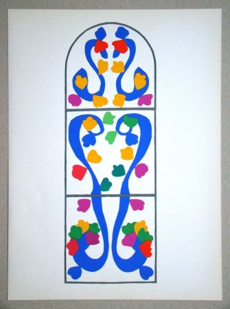 リトグラフ Matisse (After) - Vigne