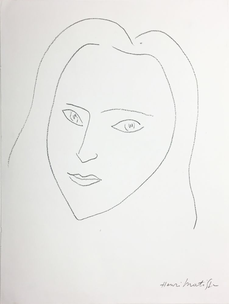 リトグラフ Matisse - VISAGE (1943)