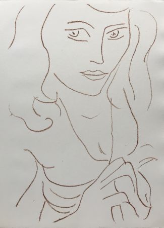 リトグラフ Matisse - Visages I