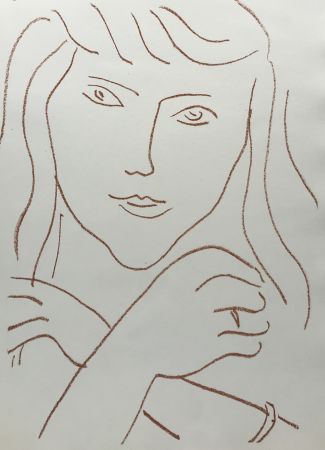 リトグラフ Matisse - Visages IV