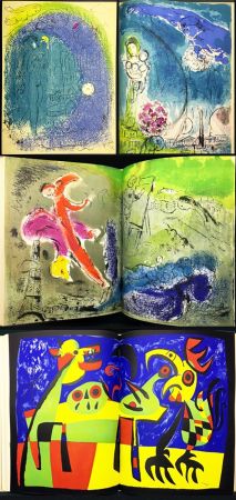 挿絵入り本 Chagall - VISIONS DE PARIS. VERVE Vol. VII. N° 27-28 (1953)