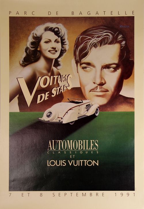 掲示 Razzia - Voitures de Stars Automobile et Louis Vuiton