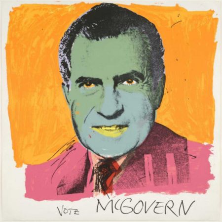 多数の Warhol - Vote McGovern