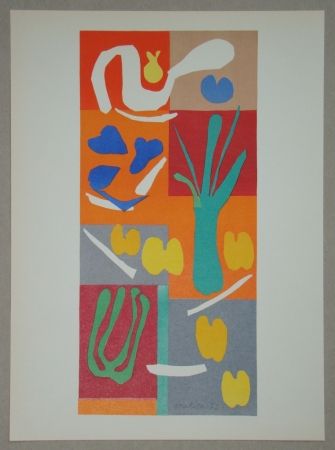 リトグラフ Matisse - Végétaux, 1952