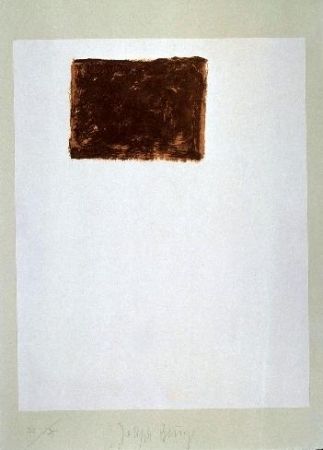 リトグラフ Beuys - Wandernde Kiste Nr. 5