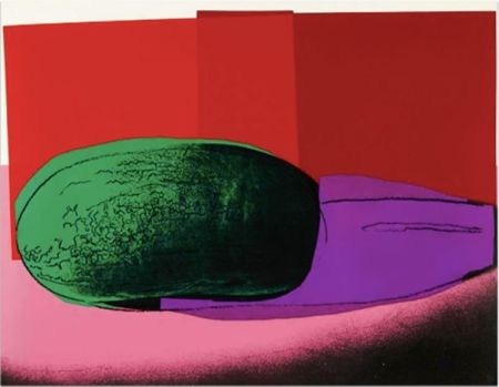 シルクスクリーン Warhol - Watermelon (Space Fruit: Still Lifes - FS II.199)