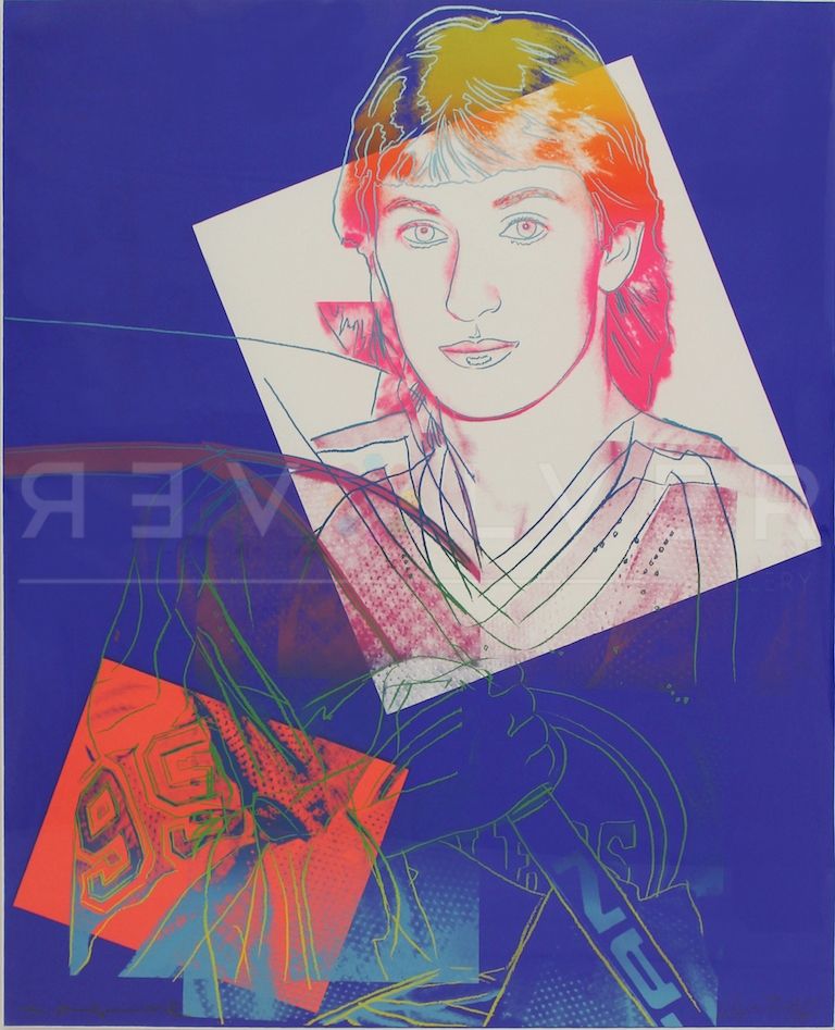 シルクスクリーン Warhol - Wayne Gretzky (FS II.306)
