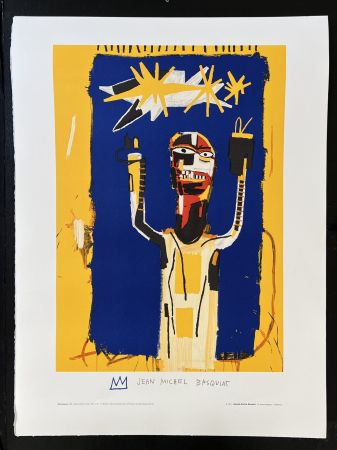 リトグラフ Basquiat -  Welcoming Jeers