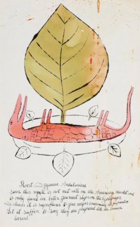 オフセット Warhol - Wild Raspberries IV.136A (Roast Iguana)