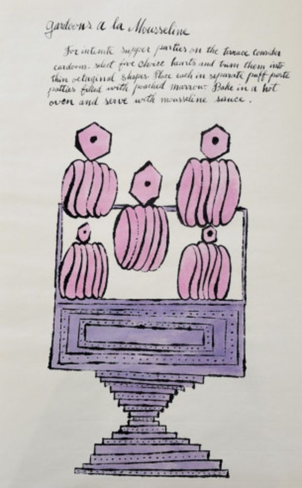オフセット Warhol - Wild Raspberries IV 140A (Gardoons A La Mousseline)