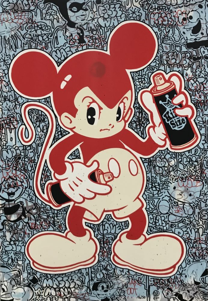 シルクスクリーン Speedy Graphito - Wild Spray 