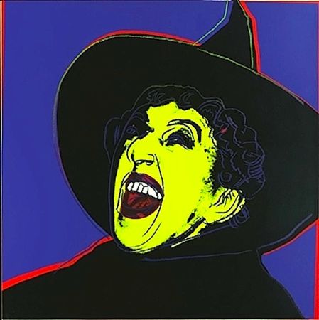シルクスクリーン Warhol - Witch, from Myths