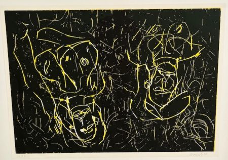 技術的なありません Baselitz - Woman and woman