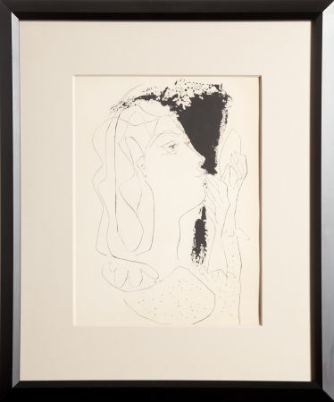 彫版 Picasso - Woman With Mirror