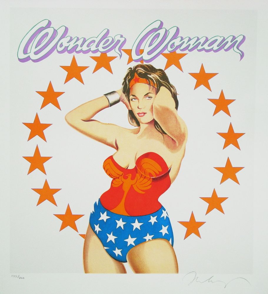 リトグラフ Ramos - Wonder woman