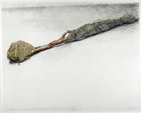 シルクスクリーン Christo & Jeanne-Claude - Wrapped Tree (Project)