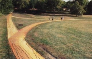 多数の Christo - Wrapped Walk Ways, Loose Park, Kansas City, Missouri, 1977_78