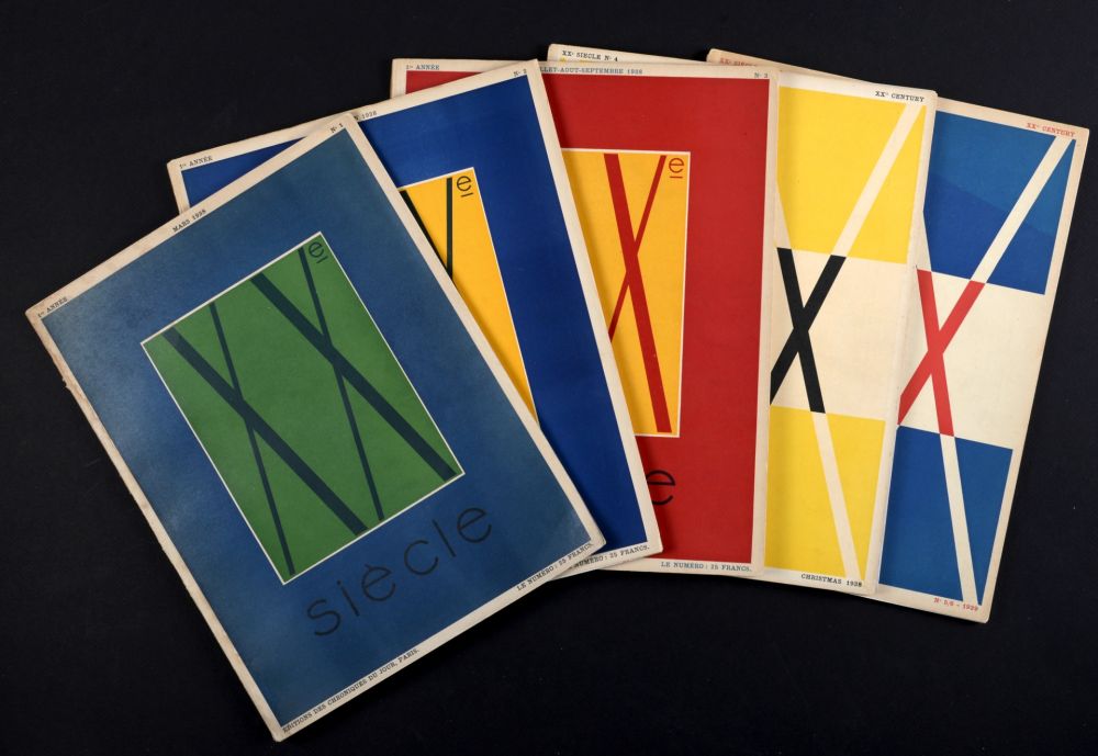 挿絵入り本 Kandinsky - XX e siècle, Paris 1938-1939 - A scarce complet run of the first 5 issues of the Art Review XX e siècle, Paris 1938-1939