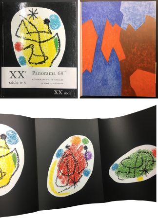 挿絵入り本 Miró - XXe SIECLE. Nouvelle série. XXXe année. N° 31. Décembre 1968 - PANORAMA 68. LES GRANDES EXPOSITIONS
