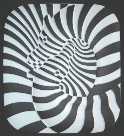 セラミック Vasarely - Zebra Ceramique