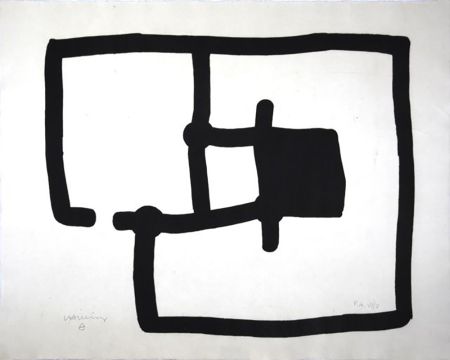 彫版 Chillida - Zedatu III