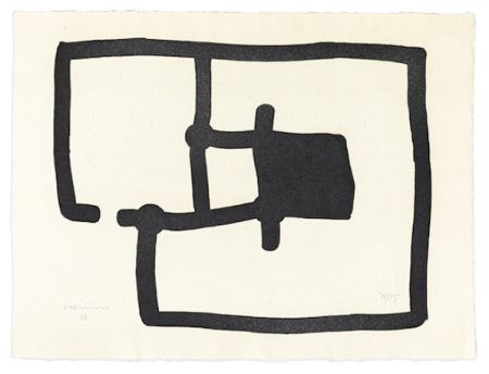 彫版 Chillida - Zedatu III