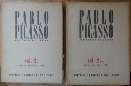 挿絵入り本 Picasso - Zervos Vol 2 * & ** (1912-1917)
