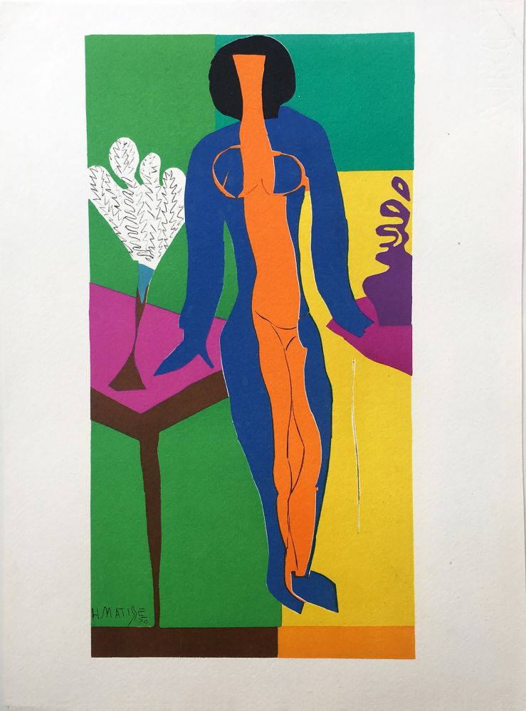 リトグラフ Matisse - ZULMA (1950)