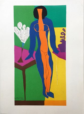 リトグラフ Matisse - ZULMA (1950). Rare épreuve du tirage de luxe sur Arches