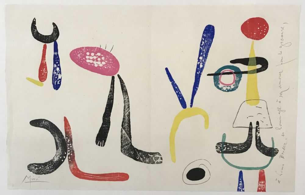 木版 Miró - Á toute épreuve (Proof against all)