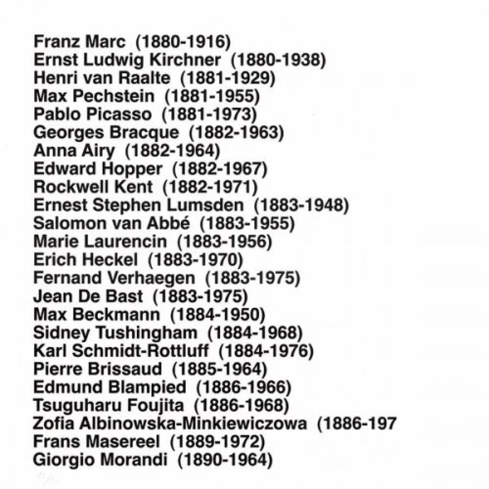 多数の Aballí - Portfolio HISTORY OF PRINTMAKERS (287 NAMES)