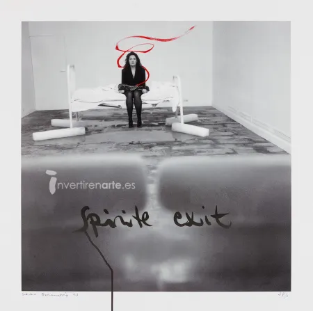 シルクスクリーン Abramovic - Spirit exit