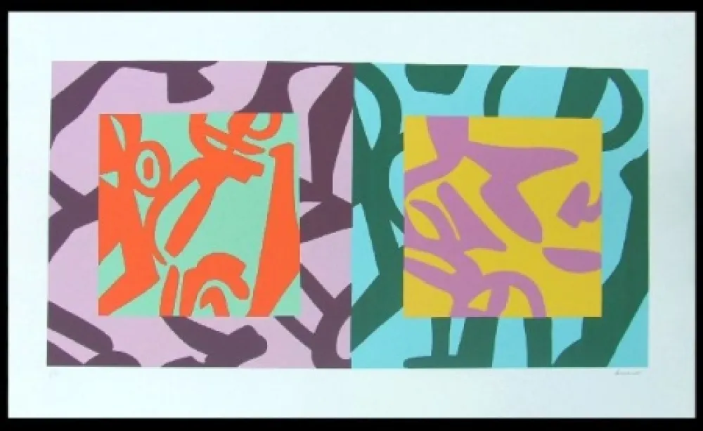 シルクスクリーン Accardi - Senza titolo