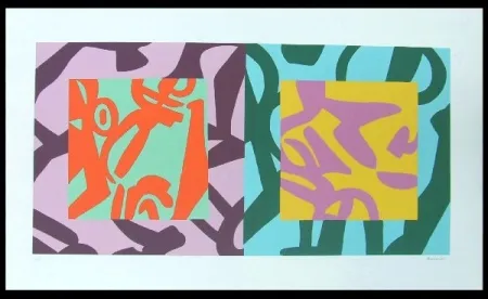 シルクスクリーン Accardi - Senza titolo