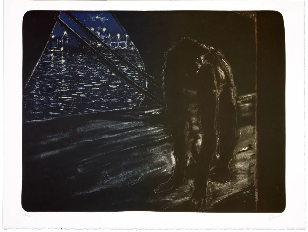 リトグラフ Aceves Humana - Sans titre