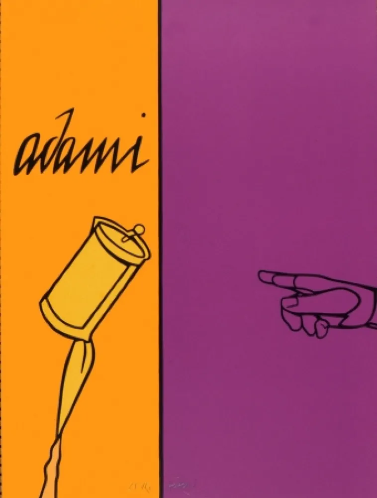 リトグラフ Adami - AFF AVT N° 155