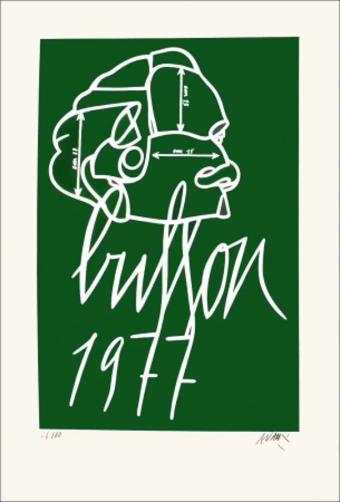 リトグラフ Adami - Aff Avt Salpetrière