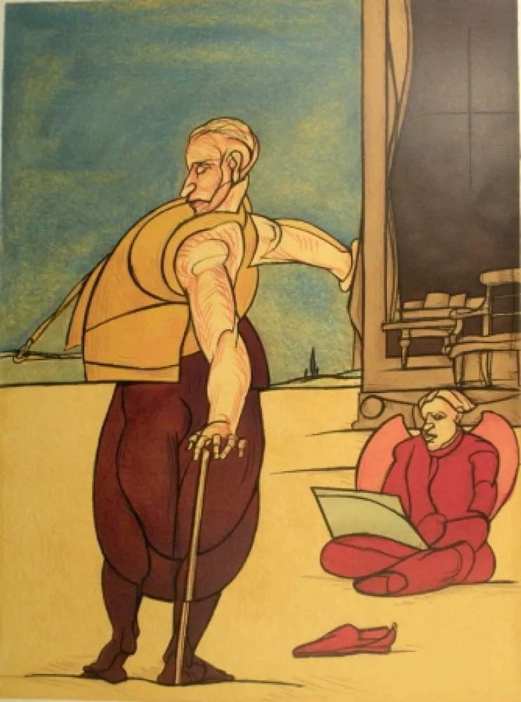 リトグラフ Adami - Angelus