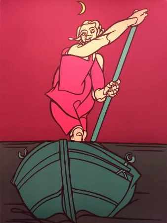 リトグラフ Adami - Blue Danube