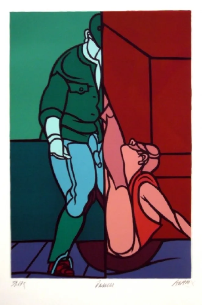 リトグラフ Adami - Dancer