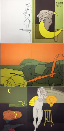 挿絵入り本 Adami - Derrière le Miroir n° 239. ADAMI. Mai 1980.