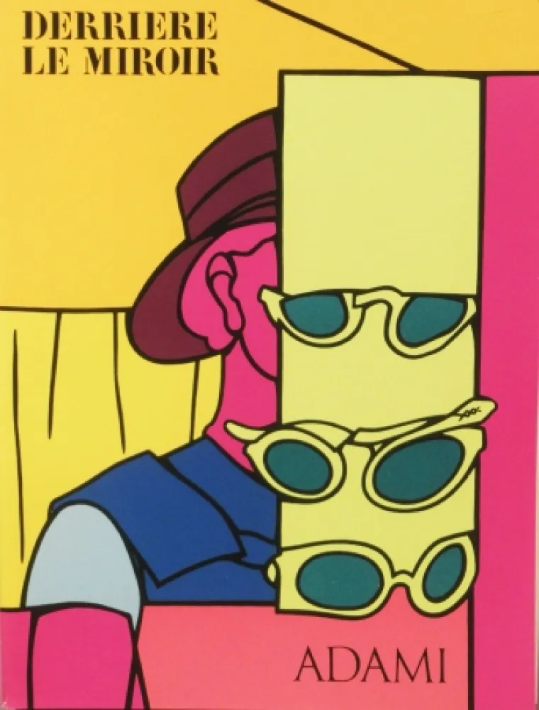 挿絵入り本 Adami - Derriere le Miroir n.220