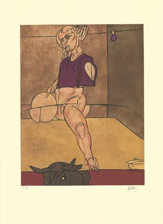 エッチングと　アクチアント Adami - Enlèvement d'Europe