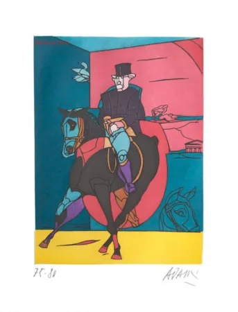 彫版 Adami - L'écuyer