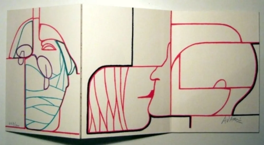 挿絵入り本 Adami - Liberté des libertés. Dessins de Mirò