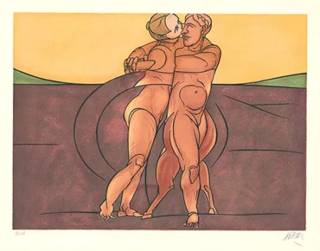 リトグラフ Adami - Métamorphose