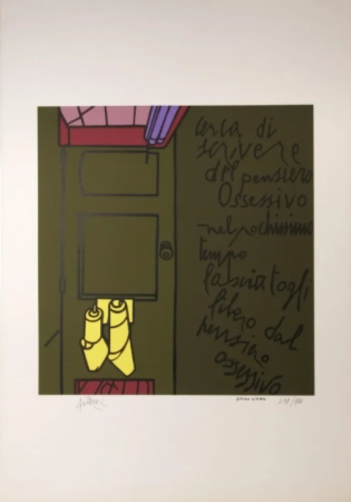 シルクスクリーン Adami - Oltiero Oltieri