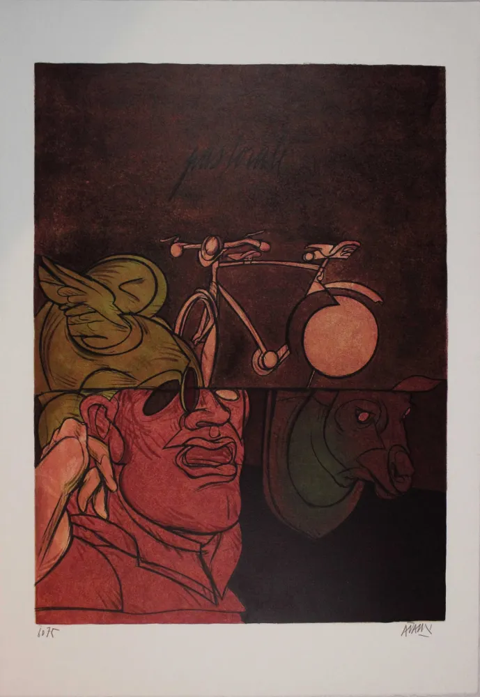 リトグラフ Adami - Pastorale