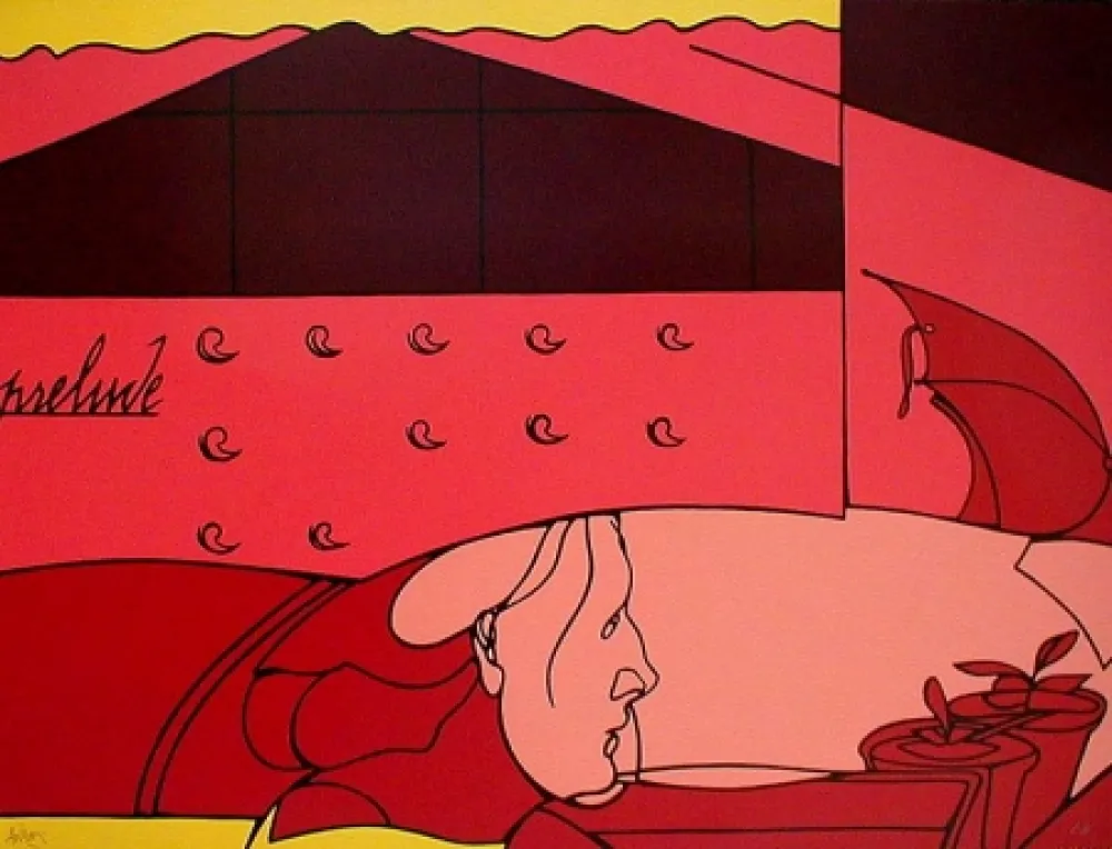 シルクスクリーン Adami - Prelude