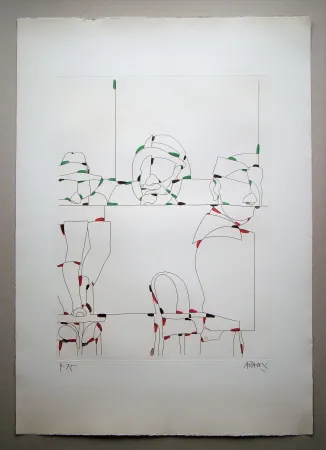 エッチング Adami - Rittratti con espressione